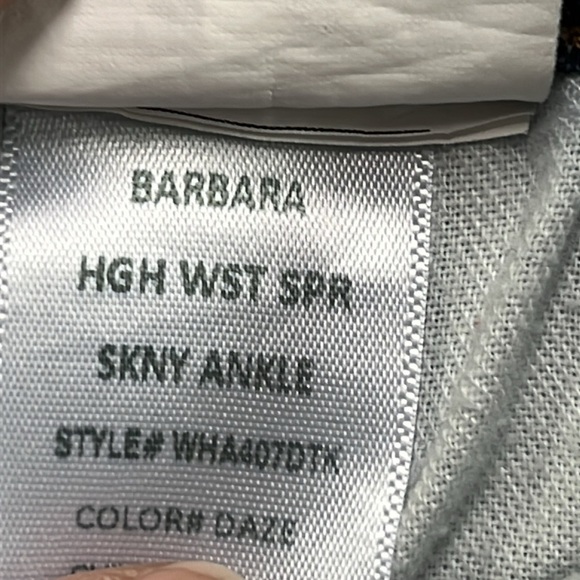 HUDSON Barbara High-Waisted Super Skinny Ankle Stretch Denim Jean Daze Wash  31 - Picture 13 of 16